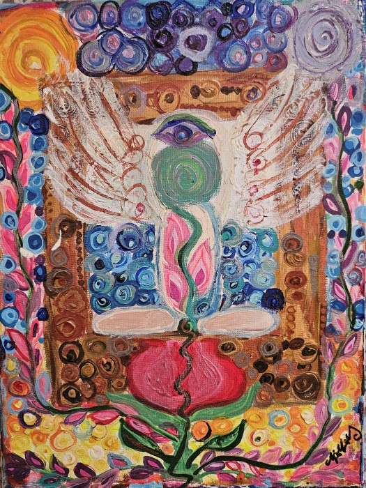 Pictura Reconectarea de Mireille Gislene Makita-Mbama
